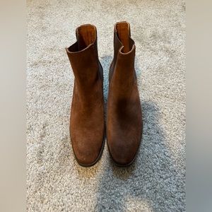 Women’s Suede Frye Booties- Size 8- New with tags